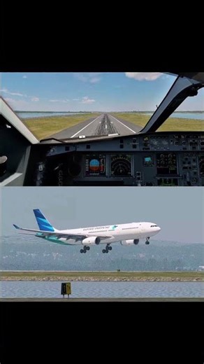 Hard Landing #aviation #landing #fsx #simulator #airport #msfs2020 #microsoftflightsimulator #rfs