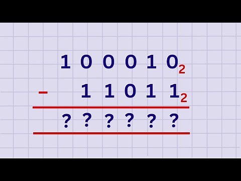 5 Simple Steps to Subtracting Binary Numbers | How to Subtract Binary Numbers | Binary Subtraction