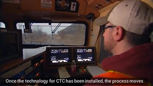 Centralized Traffic Control (CTC) and crossovers allow trains to travel on both lines of double track in either direction. | BNSF Railway