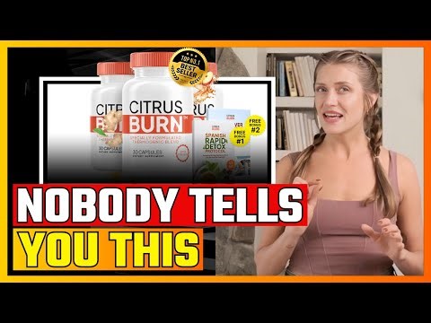 CITRUSBURN REVIEW ⚠️ Effective And Safe? - CITRUSBURN Customer Reviews (I Tried it For 90 Days)