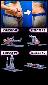 Best exercise to lose belly fat | Workout 4D
