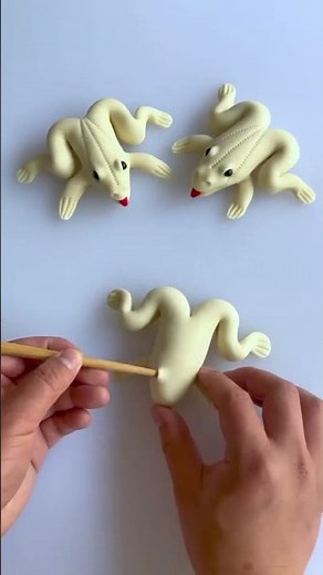 Clay Frog Making | Satisfying Clay Art 🐸 | Creative DIY Sculpture Tutorial