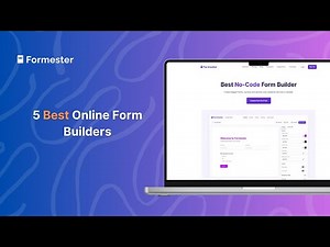 5 Best Online Form Builders | Google Forms Alternatives | No Code
