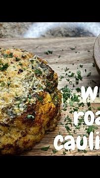 Whole Roasted Cauliflower