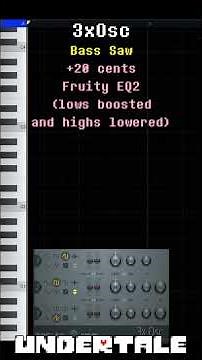Finale - Undertale - FL Studio Breakdown #undertale #flstudio #deltarune #tobyfox