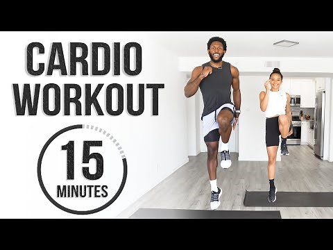 15 Minute High Intensity Cardio Workout (With Modifications)