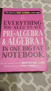 Middle & high school study guides