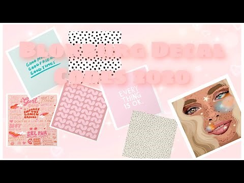 Bloxburg | Aesthetic Home Decal *CODES* | 2021!!