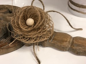 Super Easy Burlap Flowers DIY