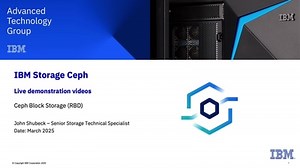 Ceph Block Storage Demo