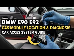 BMW E90 E92 CAS Module Location & Diagnosis (Car Access System)