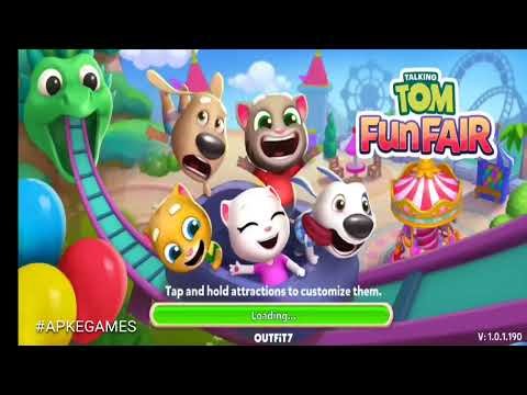 Talking Tom Fun Fair Gameplay Android ios