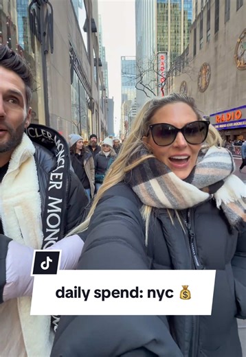 another daily spend bc the besties love them..doing all the Christmas things 💰🥯❄️🛷⛪️🐟🎄🎅🏼✨ #nyc #howmuchispendinaday