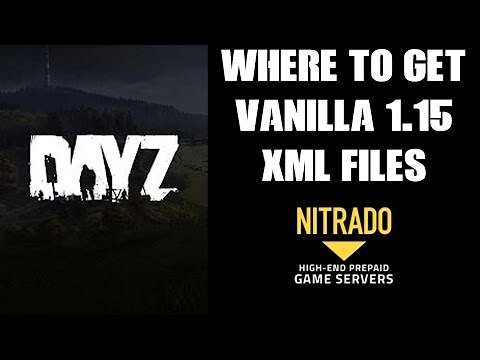 How To Find, Download Open & Upload Original Vanilla DayZ 1.15 Server Mission Files & ServerDz.cfg
