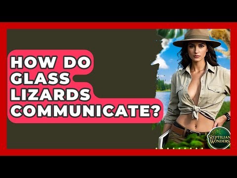 How Do Glass Lizards Communicate? - Reptilian Wonders