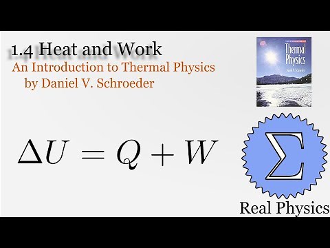 1.4 Heat and Work (Thermal Physics) (Schroeder)