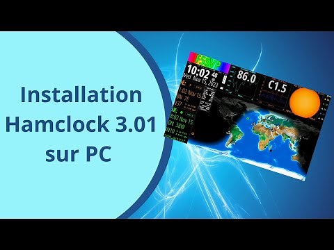 Installing HamClock 3 01 on PC!