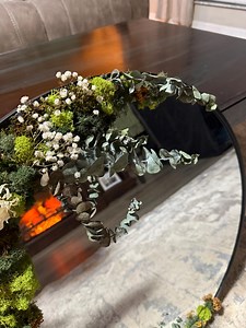 Preserved Moss Art Mirror: Custom Boho Wall Decor - Etsy