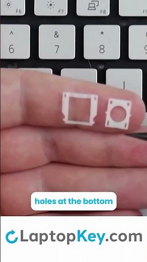 How to Repair and Install Keyboard Keys on a Dell Inspiron Laptop #LaptopKey #LaptopKeys #repairkeys