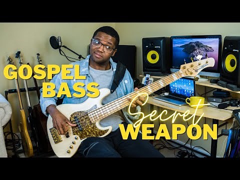 4 GOSPEL BASS LICKS That Use Arpeggios | Teach Me That