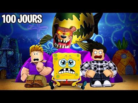 100 jours pour SAUVER Bob l’Éponge ! (Survive Bikini Bottom)