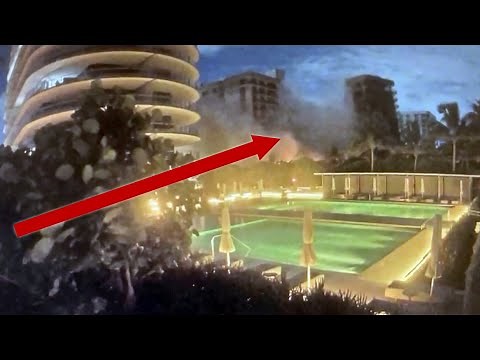Video shows South Florida building collapse