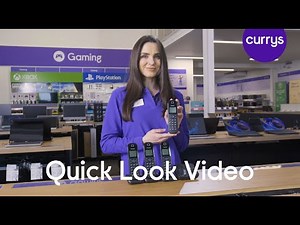 Panasonic KX-TGC424EB Cordless Phone with Answering Machine - Quad Handsets - Quick Look