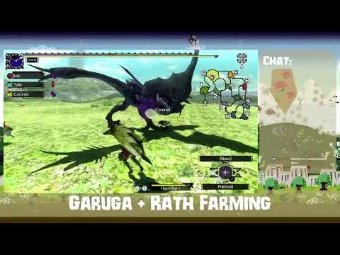 Defeating the Yian Garuga and farming Rathalos! [MHGU Solo #7]