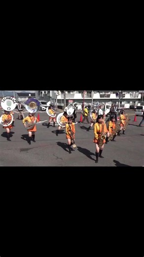 High School Marching Band Performance in Kyoto Japan