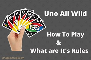 Uno All Wild Rules, PDF & How To Play