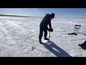 STRIKEMASTER 24V Electric Ice Auger - 4 Feet of Ice - No PROBLEM