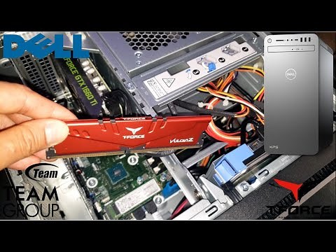 How To Choose & Install DDR4 RAM Onto Dell XPS 8930 Desktop PC | TEAMGROUP T-Force Vulcan Z DDR4 RAM
