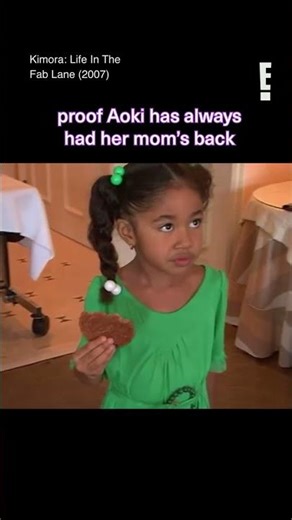 Aoki has always been THAT girl. 👏 Watch episodes of Kimora: Life in the Fab Lane on YT!