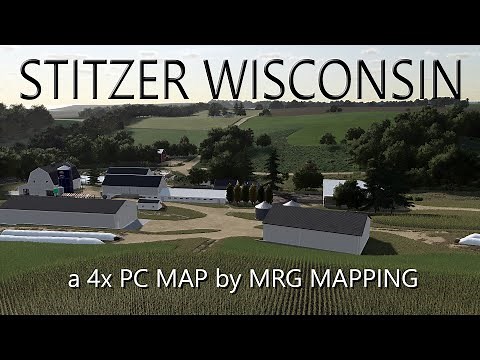 Dairy Farming Paradise🐮 - Stitzer WI by MRG Mapping - Farming Simulator 22