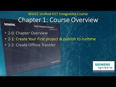 WinCC Unified V17 # 2 : Create and publish your First Project! 🥇 Learn SCADA Programming #WinCCGURU