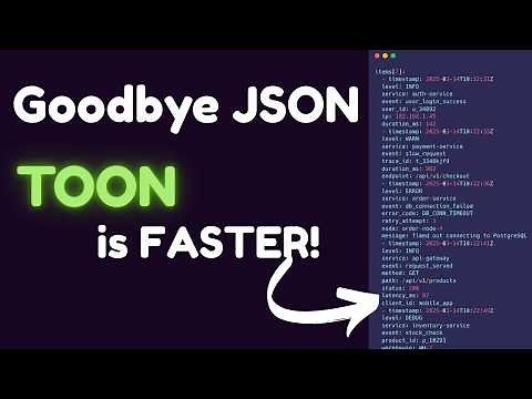 JSON Is Dead: TOON Saves Massive Tokens for LLMs and Changes Everything