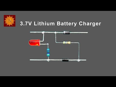 DIY 3.7V Lithium Battery Charger | Battery Charger Circuit