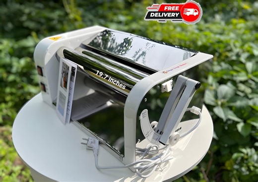 Electric Dough Sheeter 19.7 Inch 220v/110v Stainless Steel Pasta Pizza Roller Machine for Bakery & Pastry - Etsy