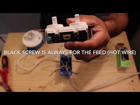 How to wire a double switch Combination two switches; double switch. DIY