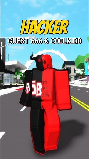 Combine HACKER GUEST 666 & C00LKIDD Di Brookhaven #roblox #badrolblox