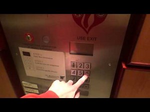 Happy 1000th View and 50th Video! A Schindler Miconic 10 traction elevator in DC!