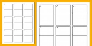 Design Your Own Trading Cards Template