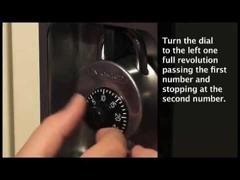 Master Lock Model 2002/2010 Combination Padlock - Student Training