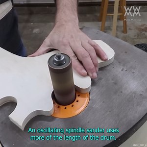 34K views · 286 reactions | How To Use a Spindle Sander | Woodworking for Mere Mortals | Facebook