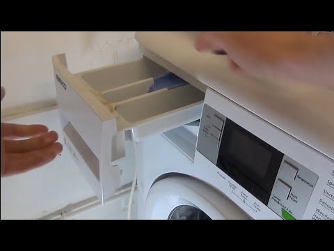 How to Tip #27 : Remove and Clean your detergent drawer on a Beko Excellence Washing Machine.