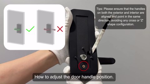 Keyless Entry Fingerprint Smart Door Lock with Handle,Digital Electronic Lock with Touchscreen Keypad,Electric Door Knob for Exterior Interior Entry/Bedroom Front Doors,Built-in WiFi