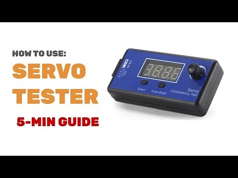 HOW TO: Use an RC Servo Tester