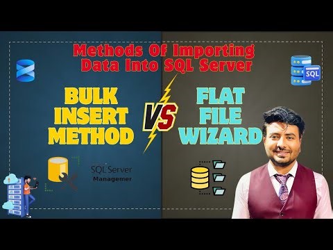 BULK INSERT vs Flat File Wizard | Fastest Ways to Import Data in SQL Server#sql #sqlserver #sqltips