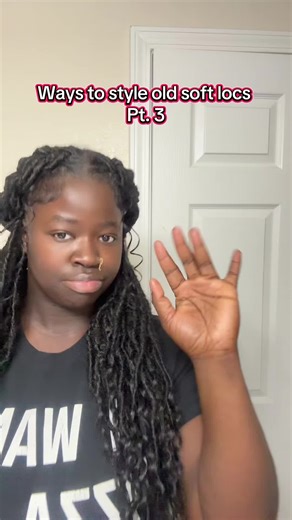 Halo Braids Tutorial for Old Soft Locs