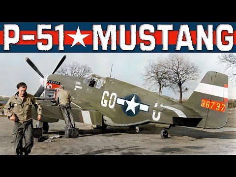 P-51 MUSTANG, North American Fighter. Exceptional World War 2 Memories. Documentary